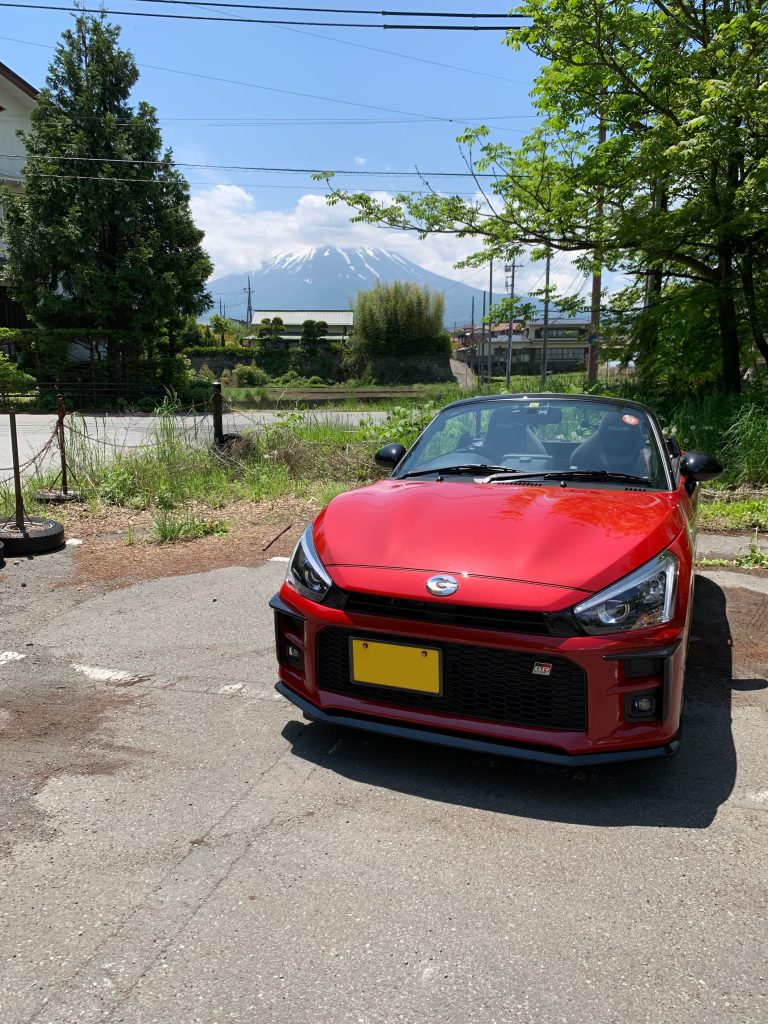 コペン GR Sport 富士山