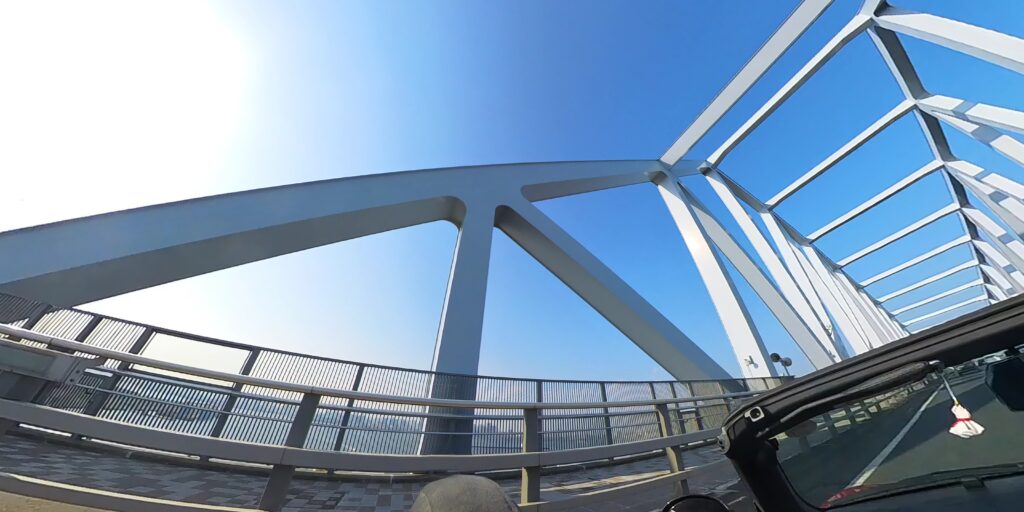 Insta360 X3 でゲートブリッジ